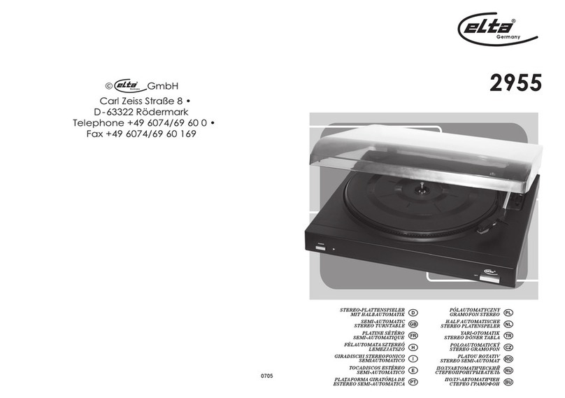 Elta 2955 instruction manual