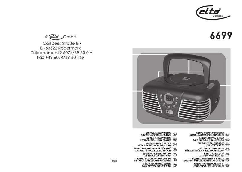 Elta 6699 instruction manual