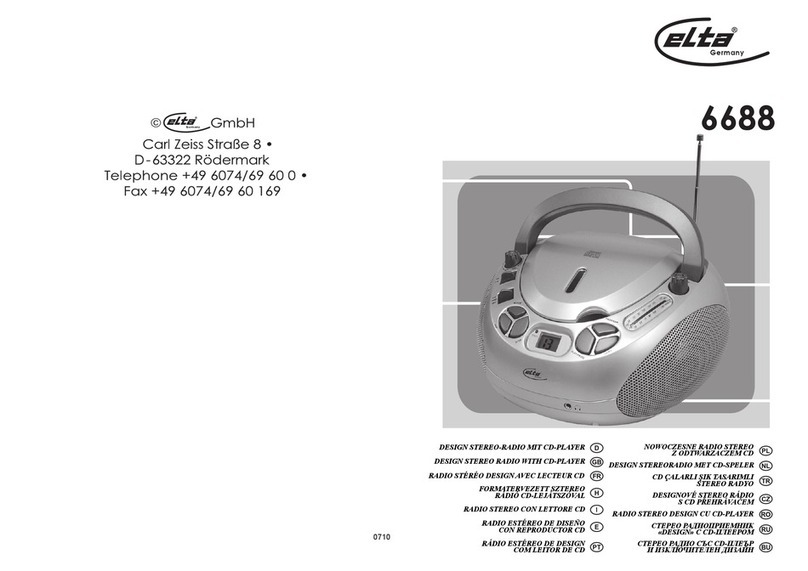 Elta 6688 instruction manual