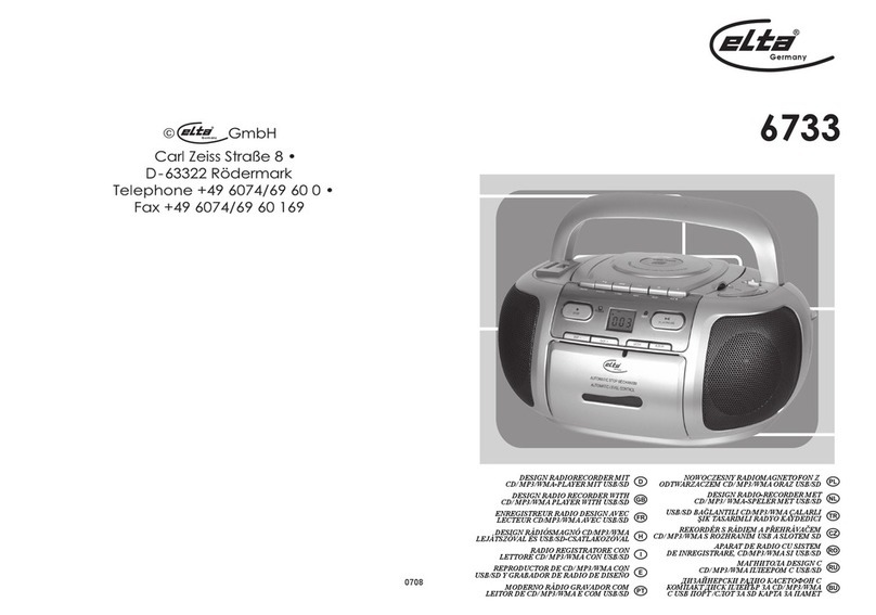 Elta 6733 instruction manual