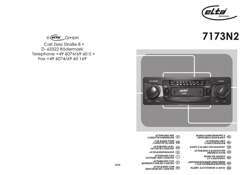 Elta 7173N2 instruction manual