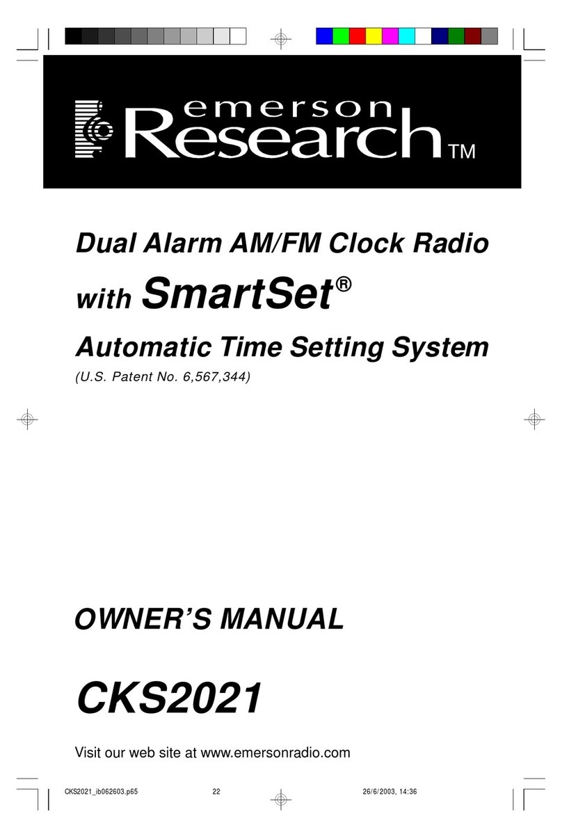 Emerson Research CKS2021 owner's manual