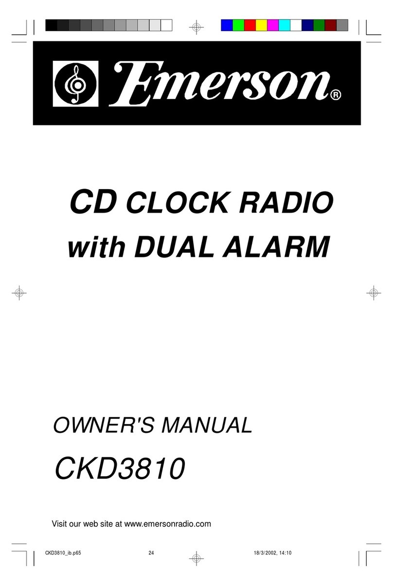 Emerson CKD3810 User manual