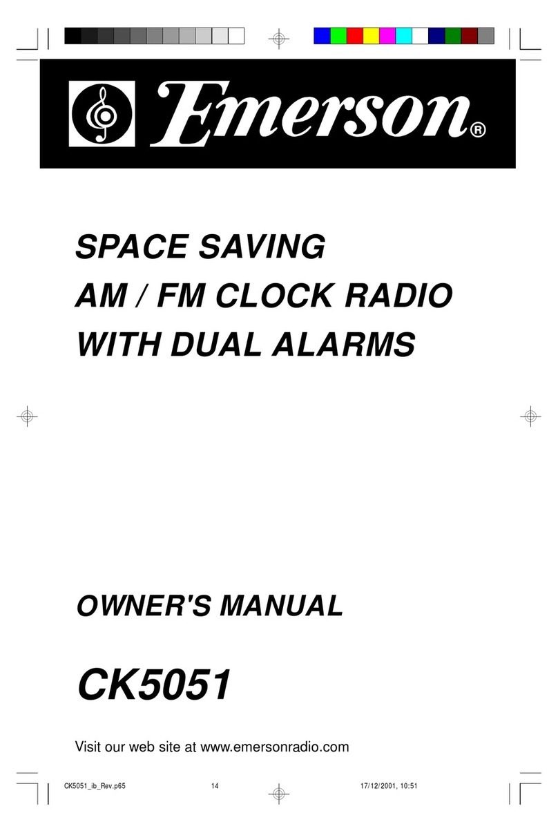 Emerson CK5051 User manual