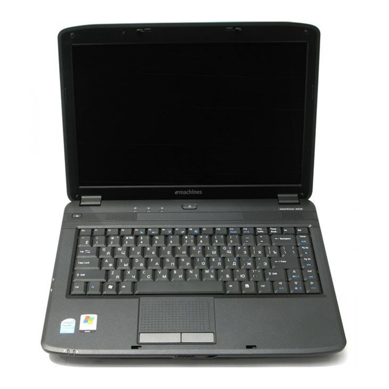 eMachines D720 Series User manual