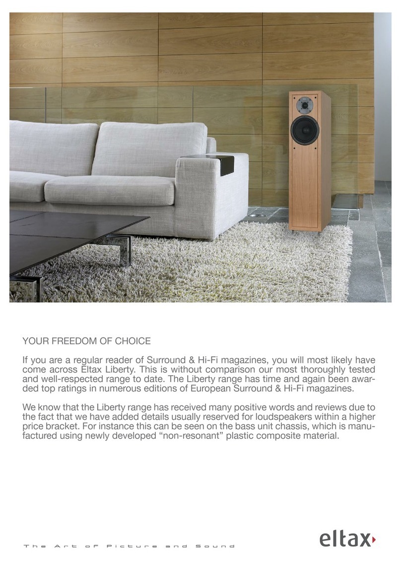 Eltax Speaker System 712 Specifications