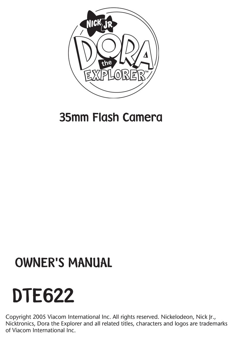 Emerson Nick Jr Dora the Explorer DTE622 owner's manual