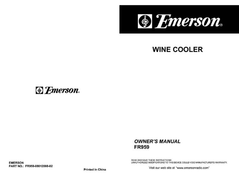Emerson FR959 owner's manual