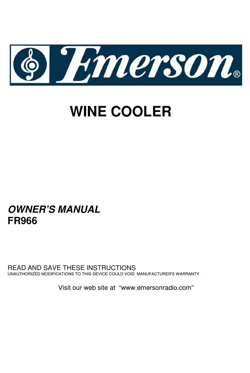 Emerson FR966 owner's manual
