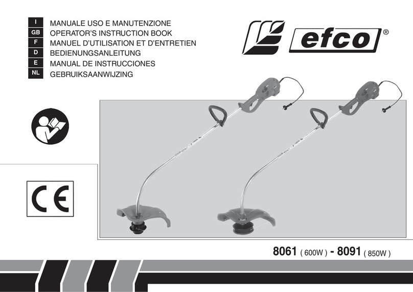 Efco 8061 ( 600W ) Manual