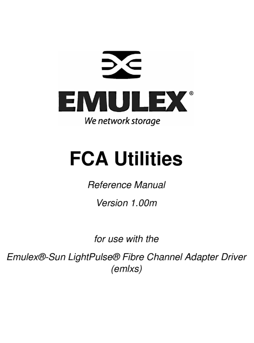 Emulex EMULEX Reference manual