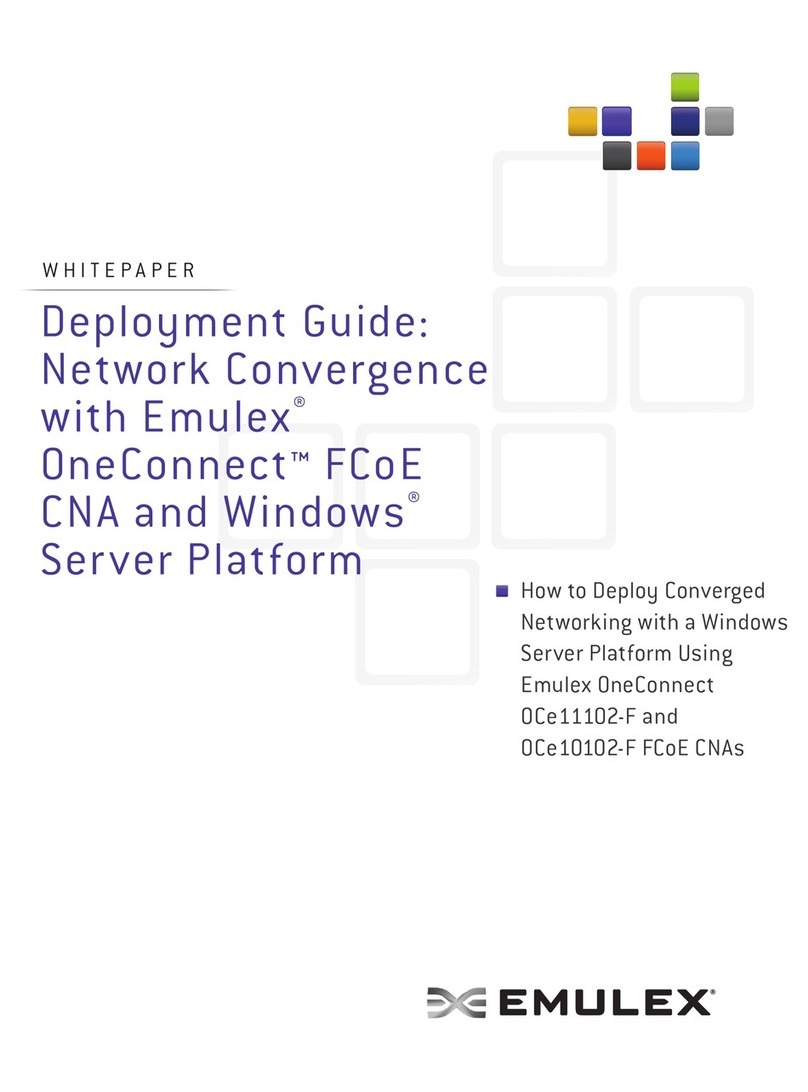 Emulex ONECONNECT OCE10102-F Deployment guide