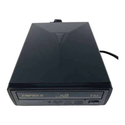 Emprex USB 2.0 External Drive User manual