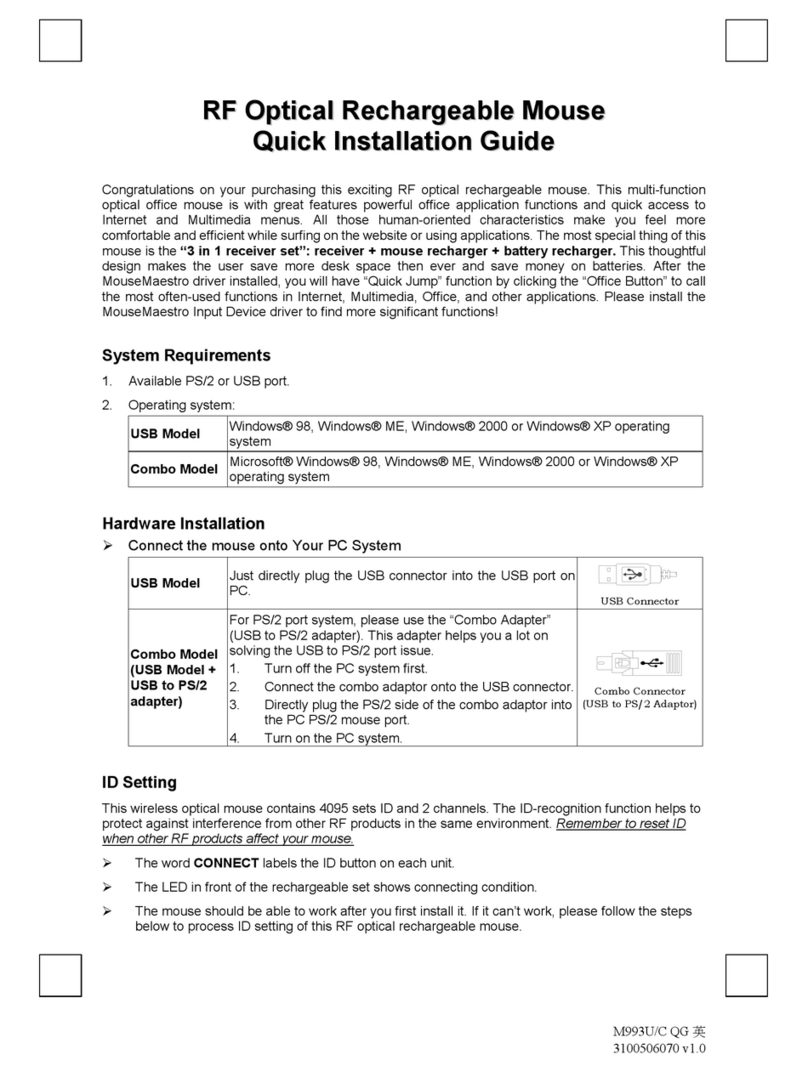 Emprex M993U User manual