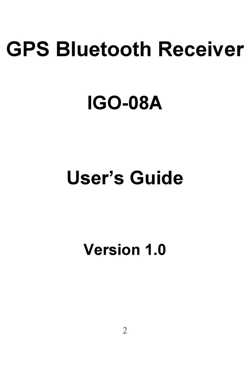 Emprex GPS Bluetooth Receiver IGO-08A user guide