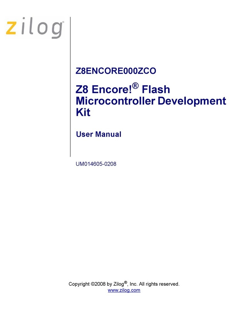 ZiLOG Zilog UM014605-0208 User manual