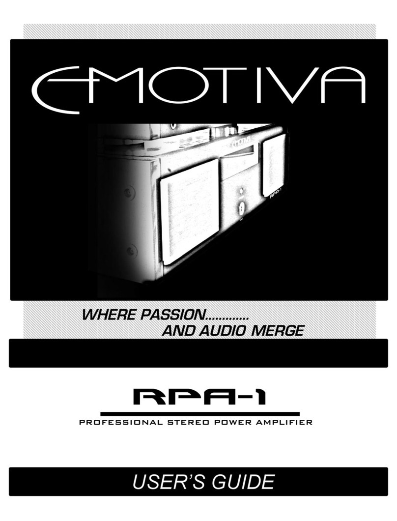 Emotiva RPA-1 user guide