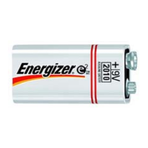 Energizer X22 Product data sheet