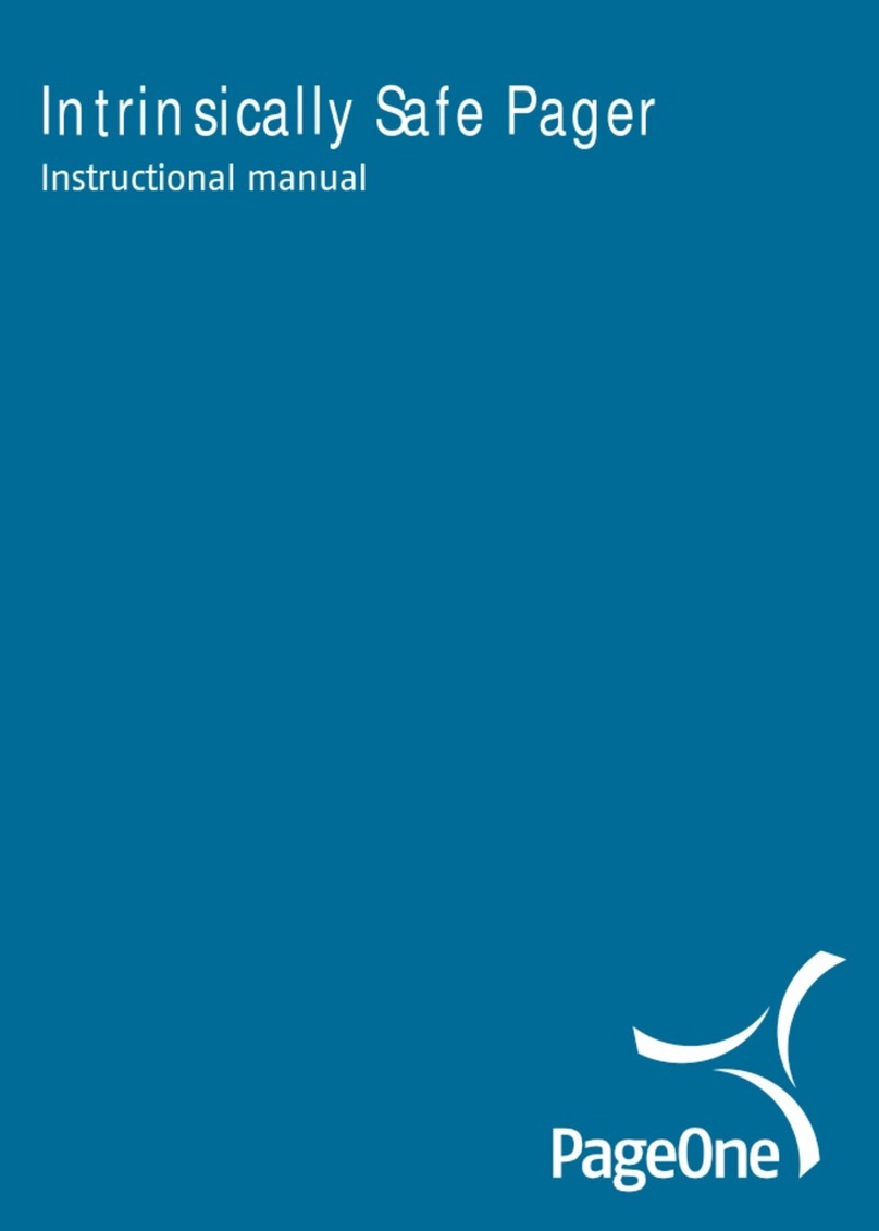 PageOne HS200CV Instructional manual