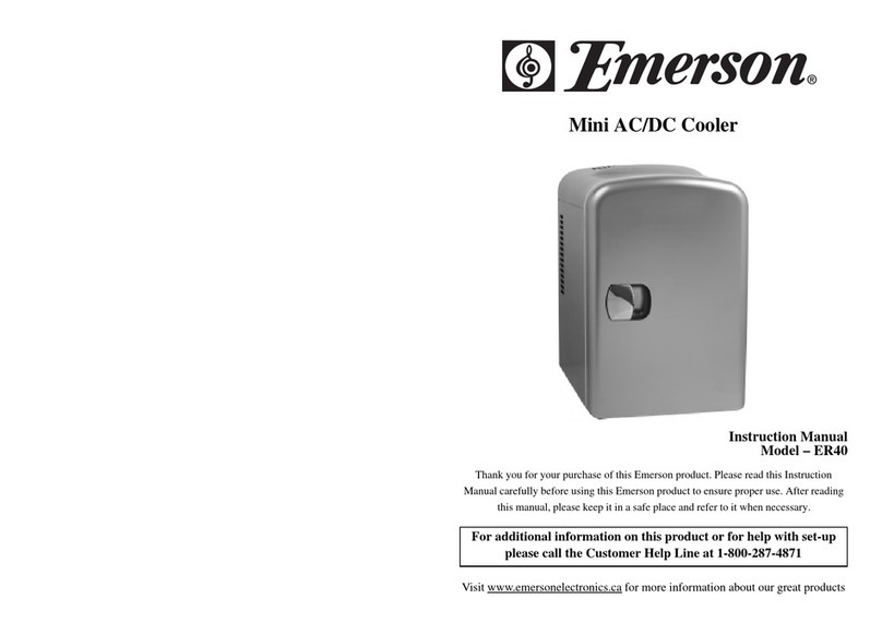 Emerson ER40 User manual