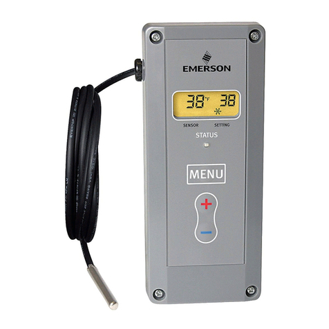 Emerson 16E09-101 Installation and operation instructions
