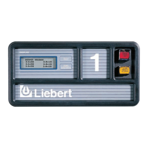 Emerson Remote Power Monitor Panel User manual
