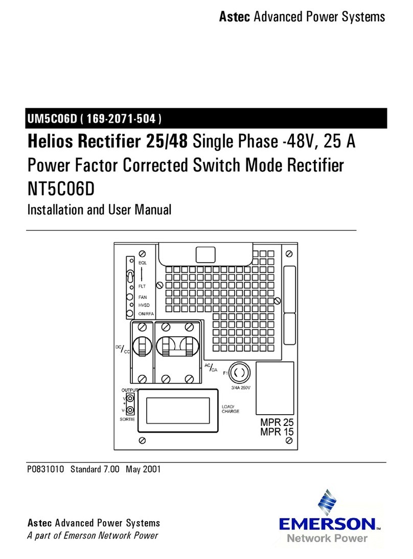ASTEC NT5C06D Installation and user manual