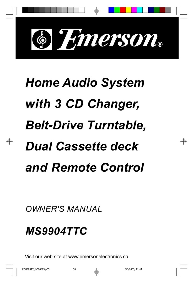 Emerson MS9904TTC owner's manual