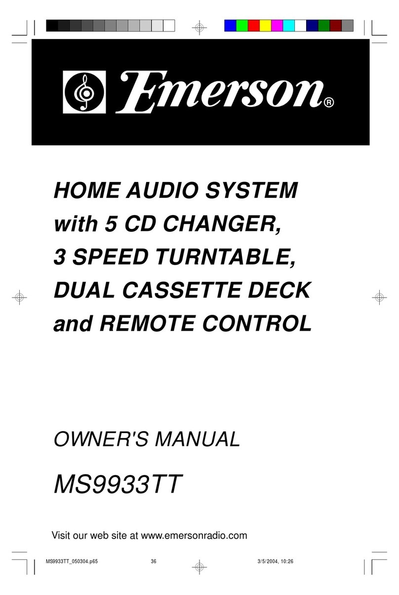 Emerson MS9933TT User manual