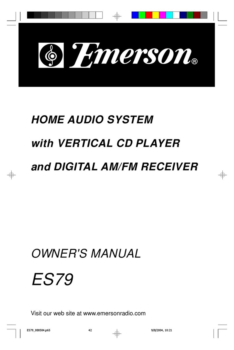 Emerson ES79 User manual