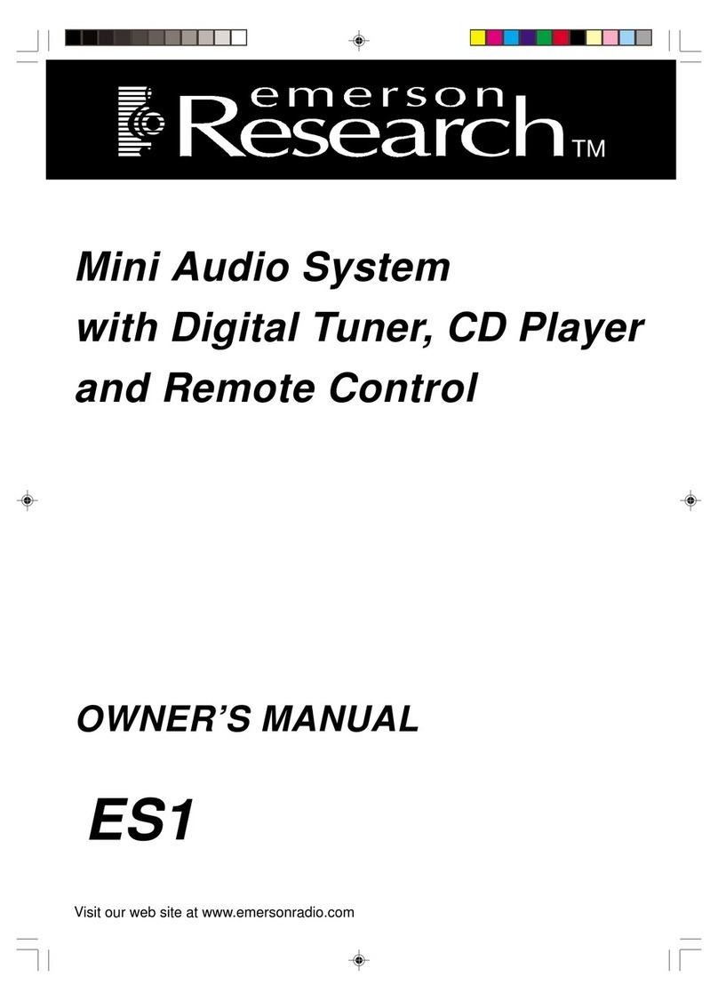 Emerson Research ES1 owner's manual