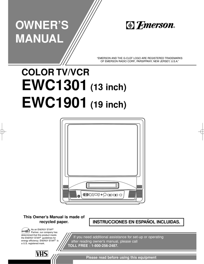 Emerson EWC1901 User manual