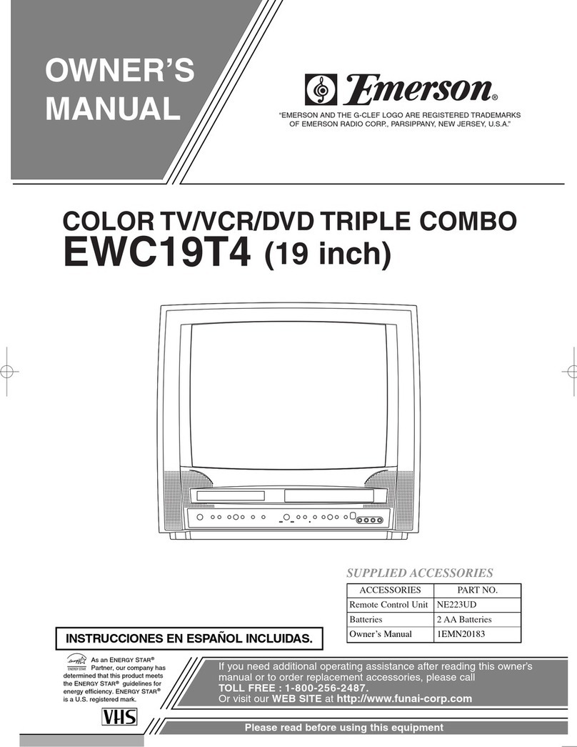 Emerson EWC19T4 User manual