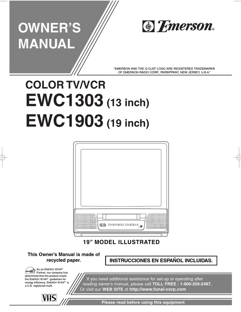 Emerson EWC1303 owner's manual