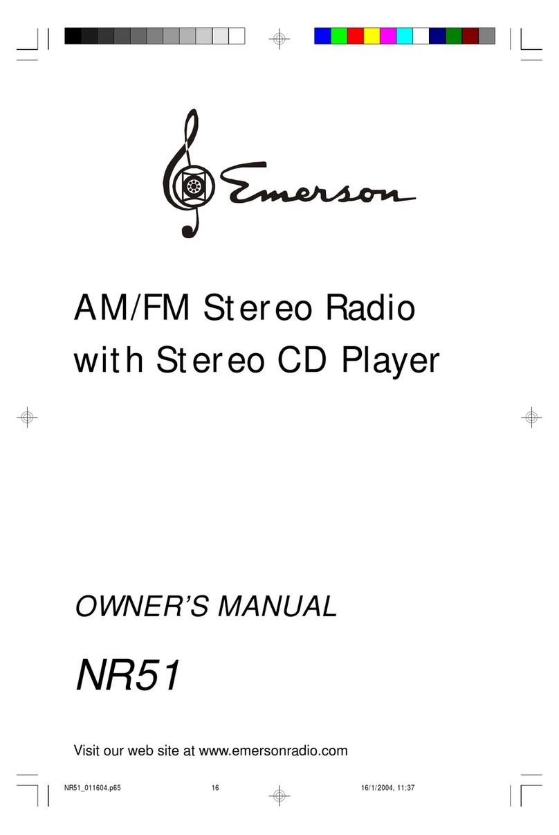 Emerson NR51 owner's manual Emerson NR51 owner's manual
