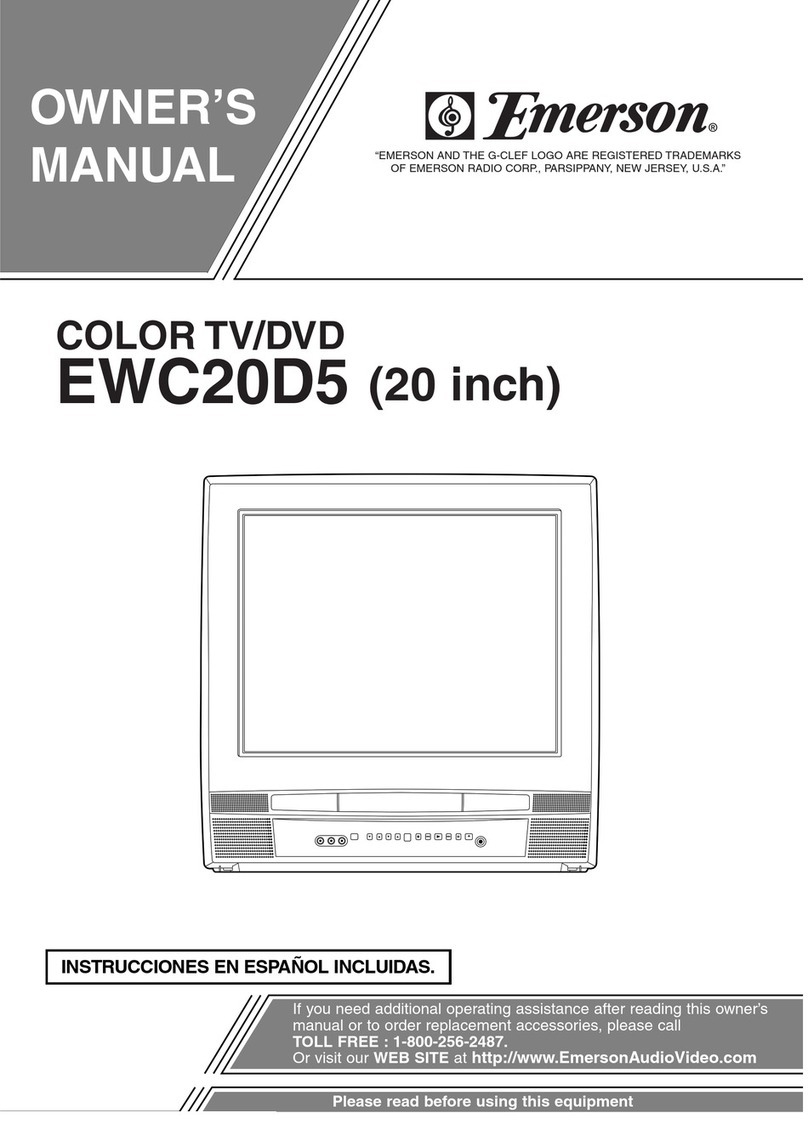 Emerson EWC20D5 A owner's manual