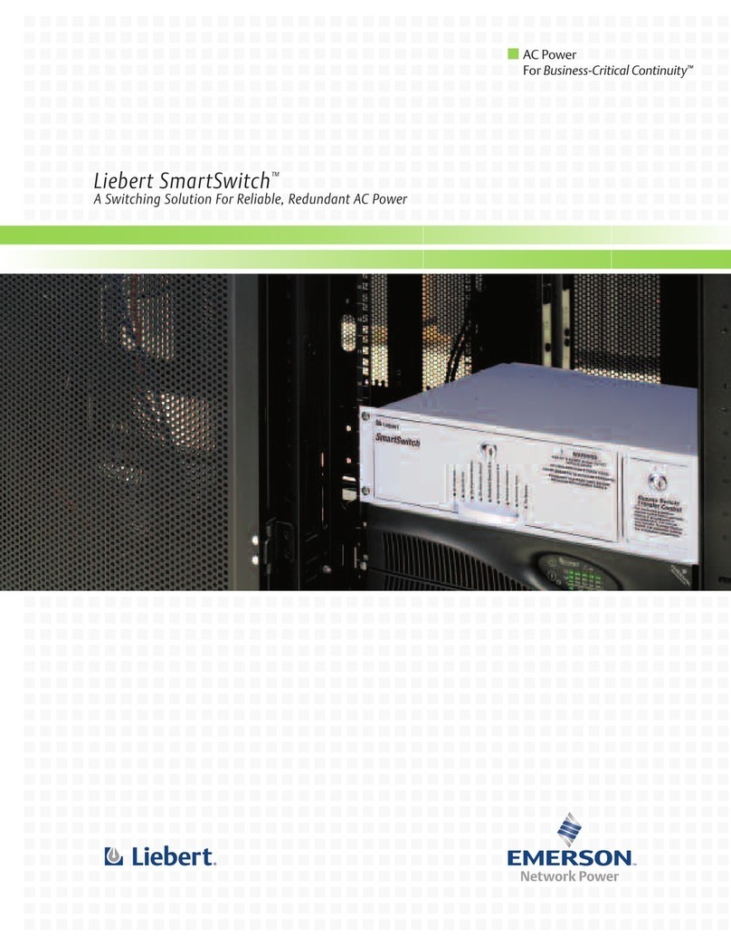 Emerson SmartSwitch User manual