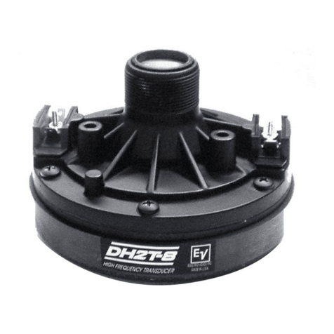Electro-Voice DH2T-16 User manual