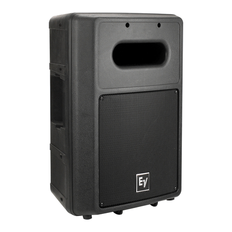 Electro-Voice Active Subwoofer SB2A User manual