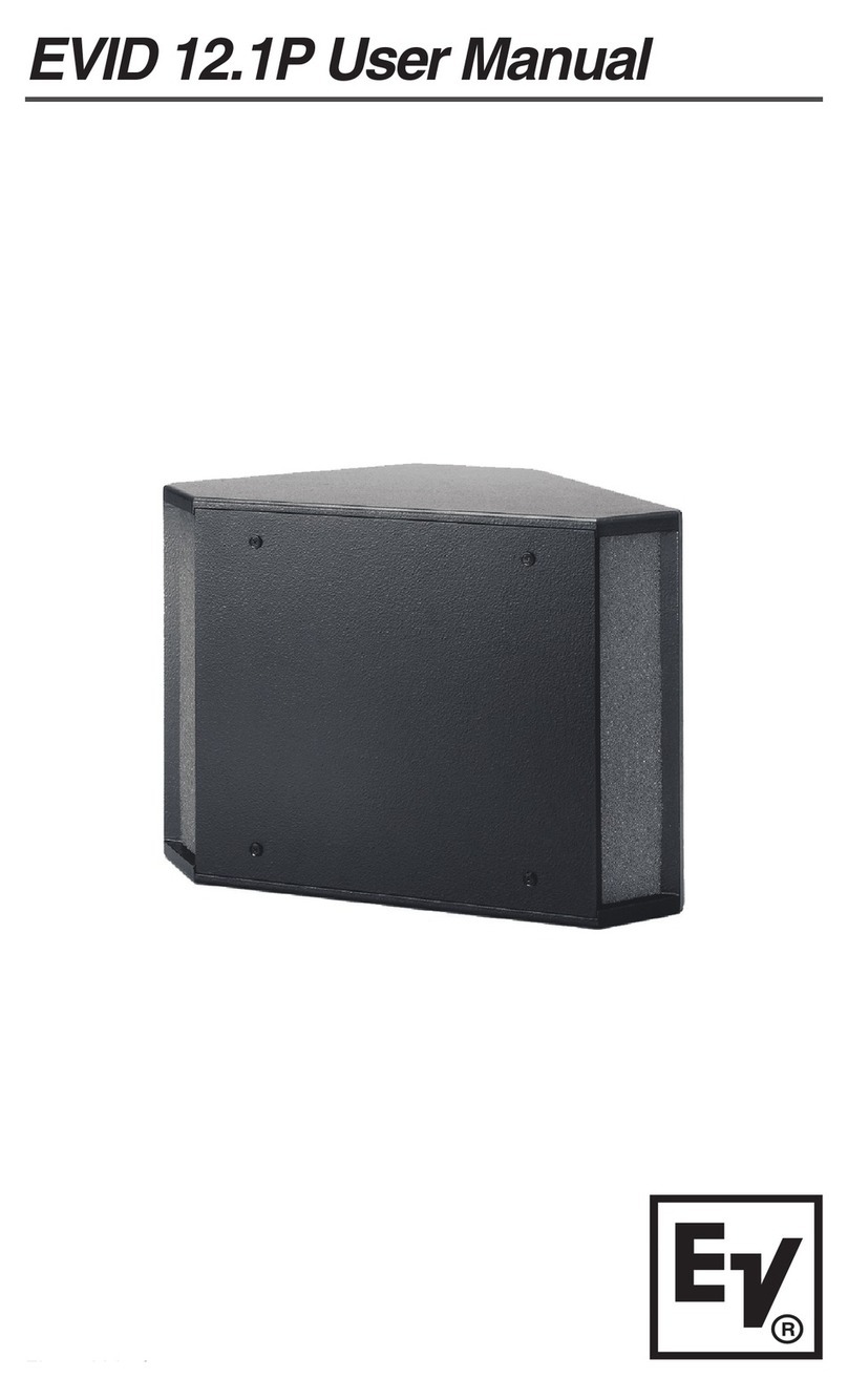 Electro-Voice 2.1P User manual