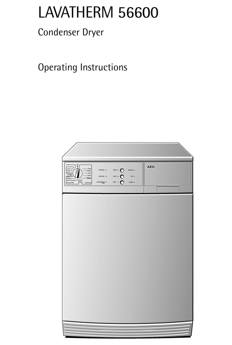 AEG LAVATHERM 56600 User manual