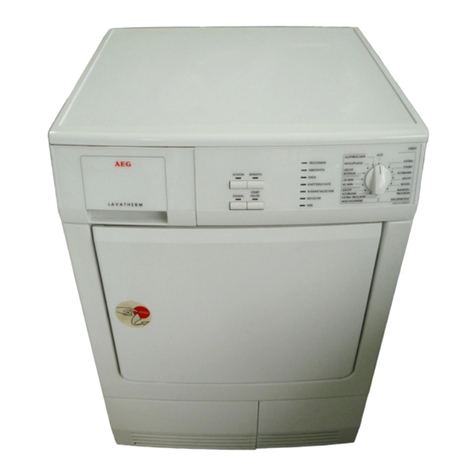 AEG LAVATHERM 55800 User information