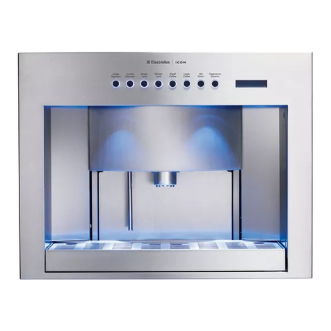 Electrolux E24CM75GSS - Water Reservoir 24 Inch Coffee... User manual