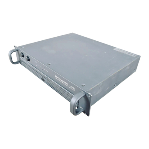 Electro-Voice Dynacord Linear Precision L 1000 User manual
