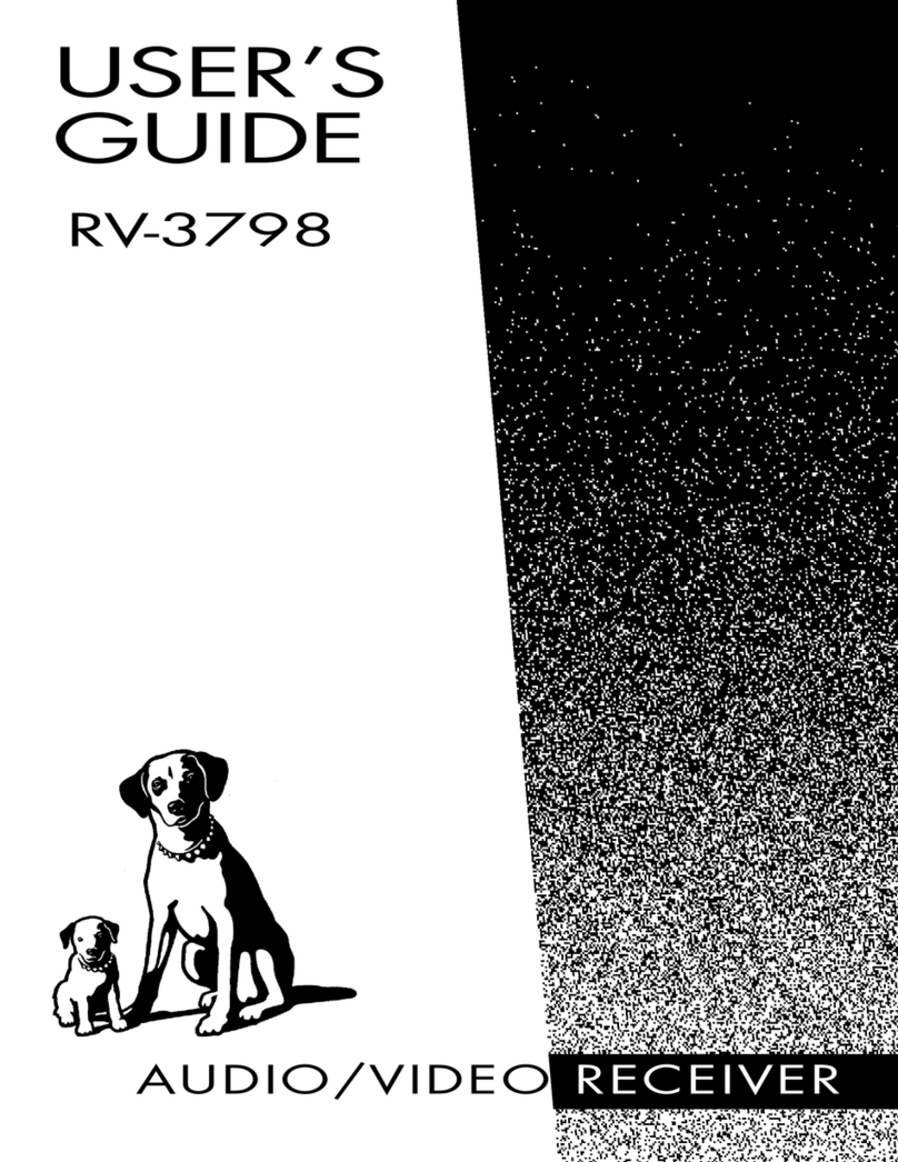 RCA RV-3798 User manual RCA RV-3798 User manual