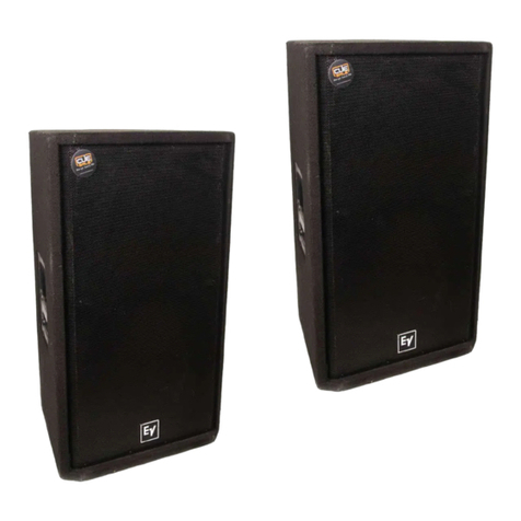 Electro-Voice DeltaMax DML-1122 owner's manual