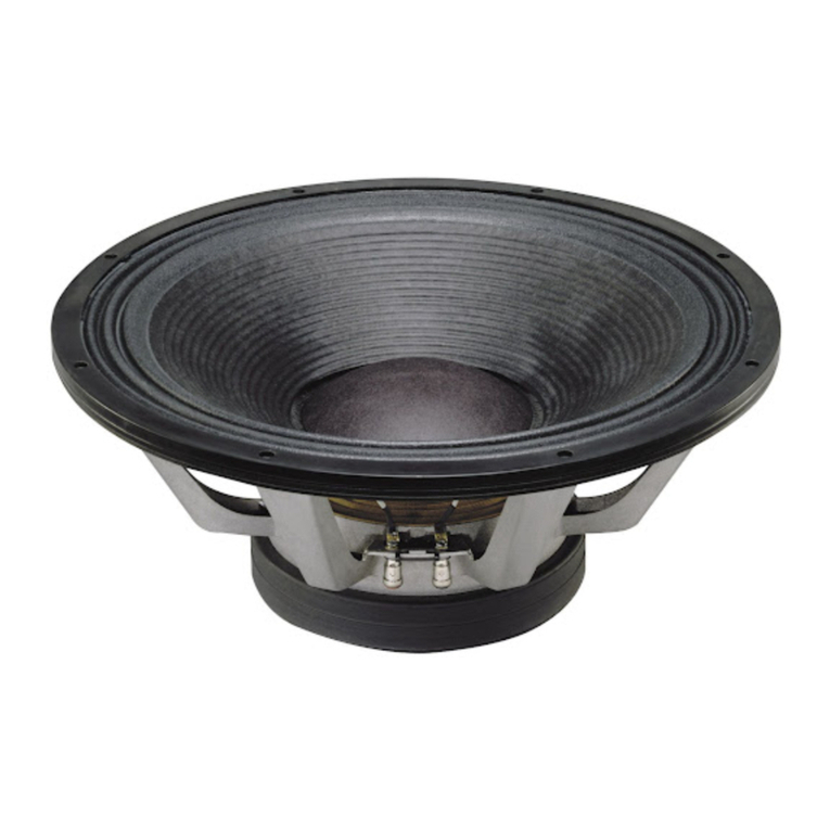 Electro-Voice EVX-180A User manual