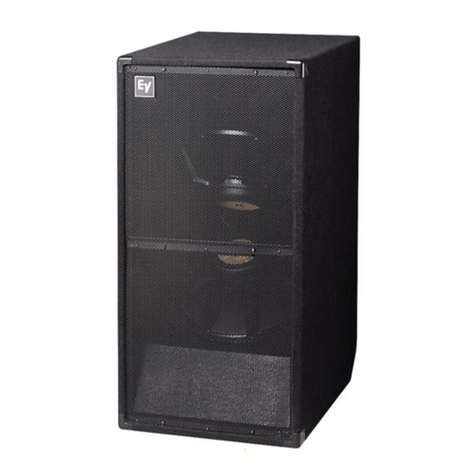 Electro-Voice MTL-1 Specification sheet