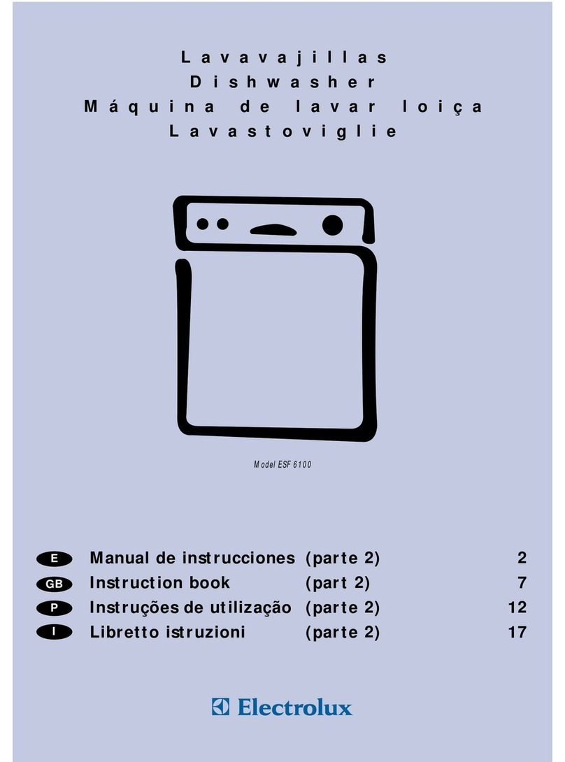 Electrolux ESF 6100 User manual