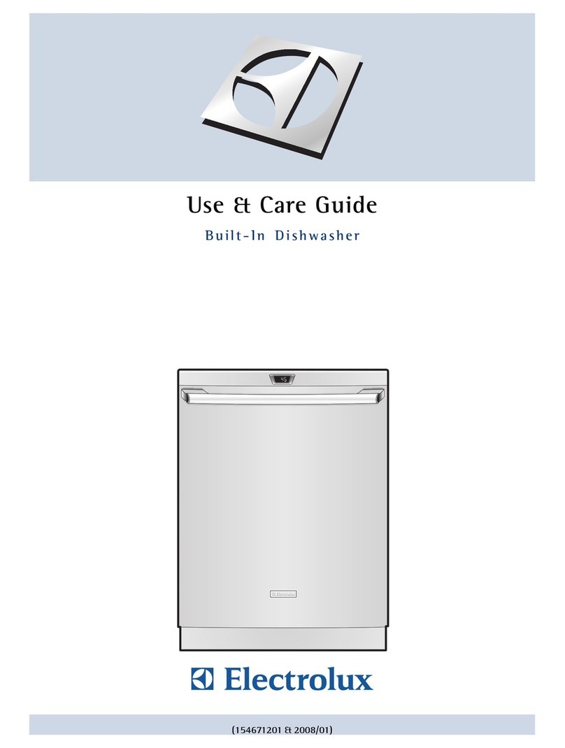 Electrolux EIDW6105 User manual